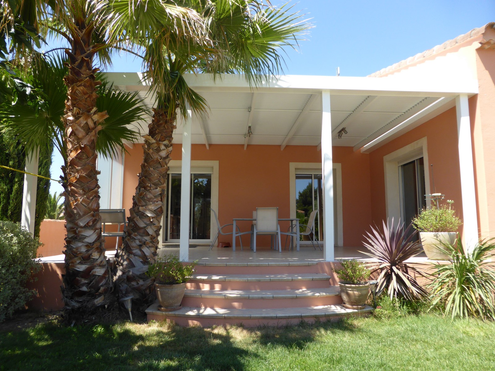 Pergola lames orientables à Marignane